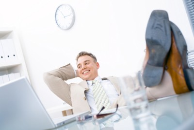 Businessman-satisfied