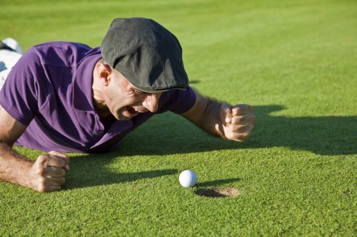 Frustrated Golfer