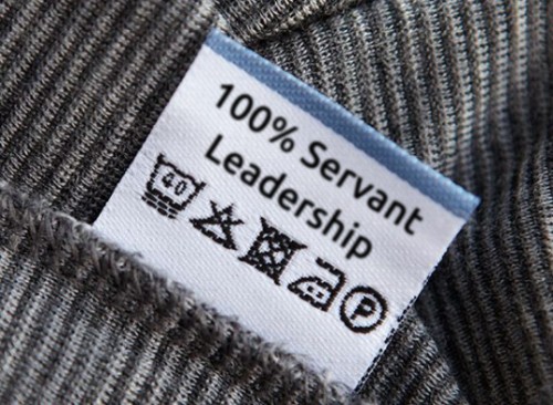 label servant leadership