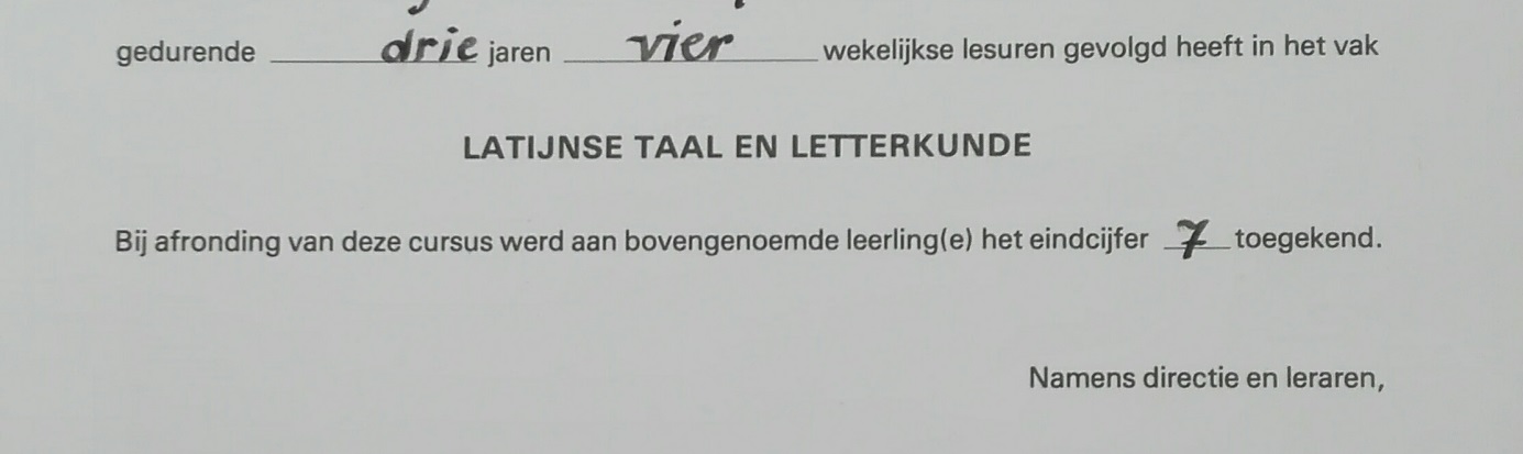 weconomics 9 latijn